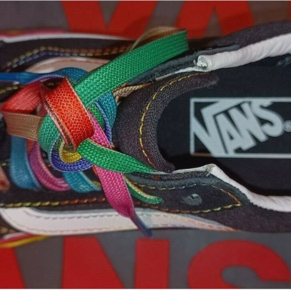 Vans Old Skool Stacked Rainbow Glitter Platform Men's 3.5/Women's 5 VN0A4U15WW1 - Picture 13 of 16